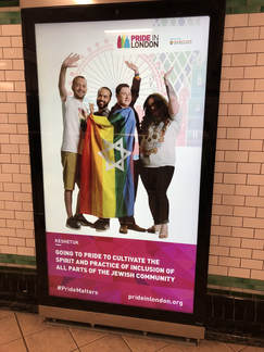 PictureKeshetUK was included in the Pride in London 2018 media campaign.   